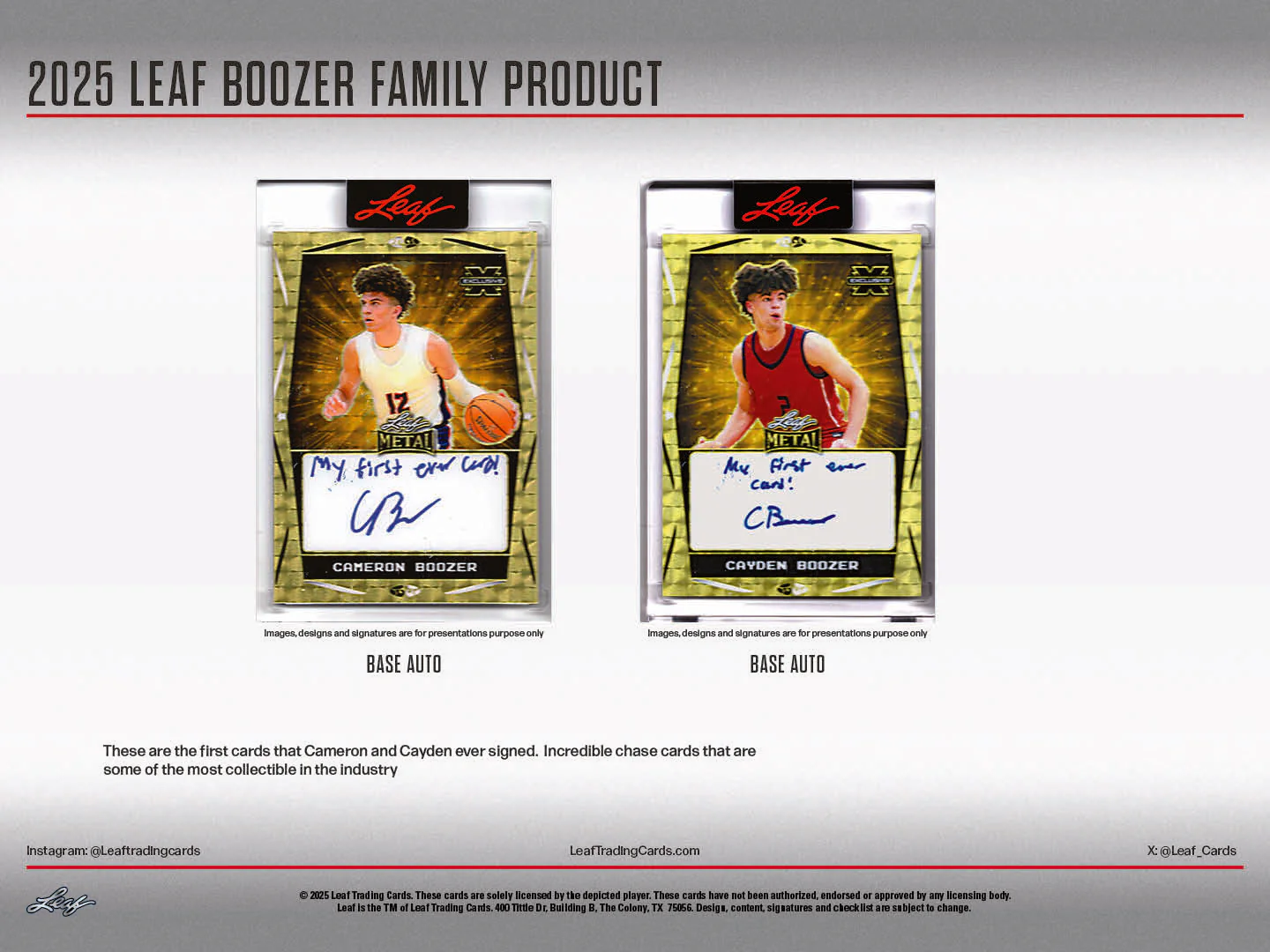 2025 Leaf Boozer Family Product - Image 3