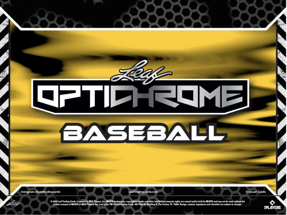 2025 Leaf Optichrome Baseball Hobby